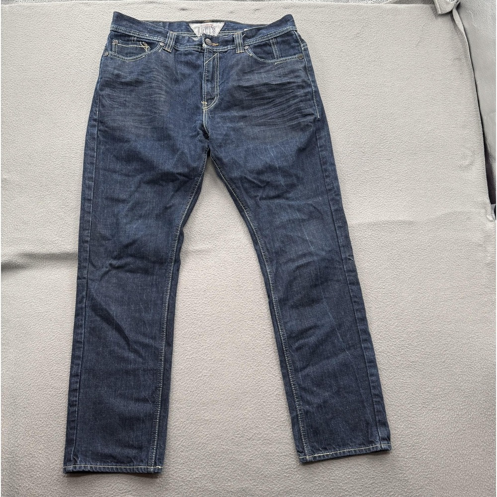 Levis 511 Jeans Mens 36x32 (Measured 36/30) Blue Medium Wash Slim Skinny Denim